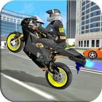 Motorbike Stunt Super Hero 3D