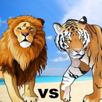 Aslan Vs Tiger Vahşi Hayvan Simülatörü Oyunu