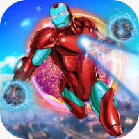  Robot Rope Hero - Firestorm Superhero Crime City APK indir