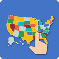  US Map Quiz - 50 States Quiz - US States Quiz 