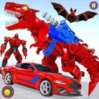 Dino Transform Robot Car Game