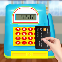 Grocery Market Kids Cash Register - Games for Kids