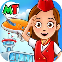 My Town: Airport game for kids